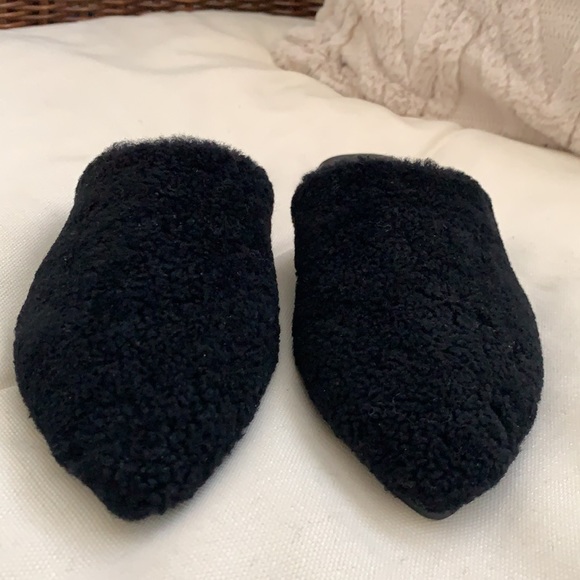 Genuine fur/leather Mule - Picture 9 of 11